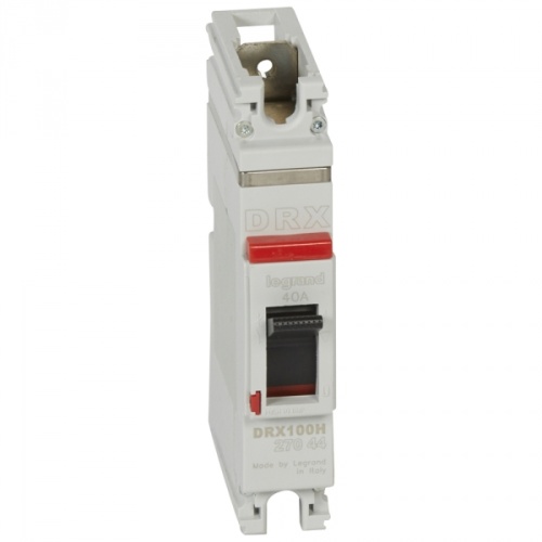 Автоматический выключатель DRX125 термомагнитный 40A 1П 36KA | код. 027044 |  Legrand 